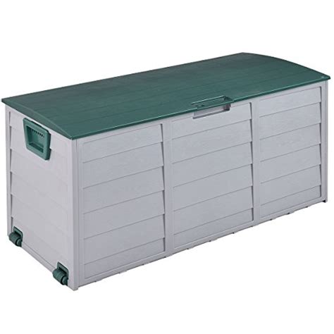 Giantex 44” Deck Storage Box Outdoor Patio Garage Shed Backyard Garden
