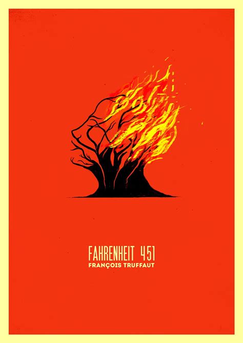 Fahrenheit 451 Enzo Lo Re Fahrenheit 451 Poster Design Portfolio