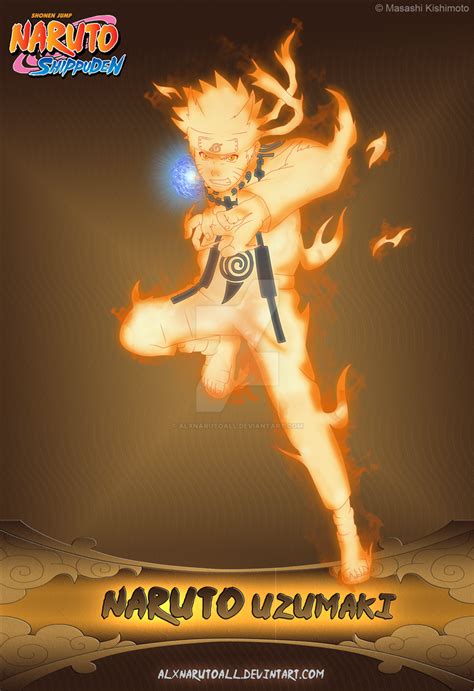 Naruto Uzumaki 9 Tails Chakra By Alxnarutoall On Deviantart