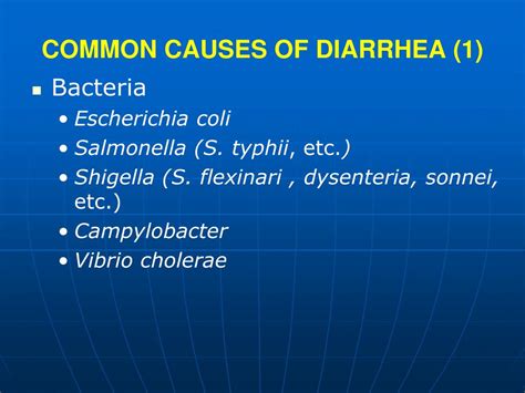 Ppt Diarrheal Diseases Powerpoint Presentation Free Download Id