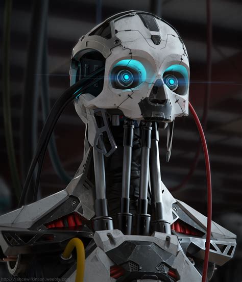 Artstation Decommissioned Lance Wilkinson Futuristic Robot Cyborg