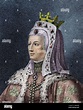 Portrait de la reine d'Angleterre Isabelle de France (Isabelle de ...