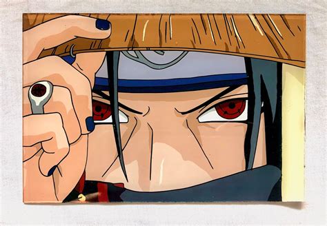 Itachi Naruto Glass Painting Etsy