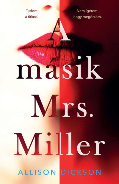 Könyv A Másik Mrs Miller Allison Dickson
