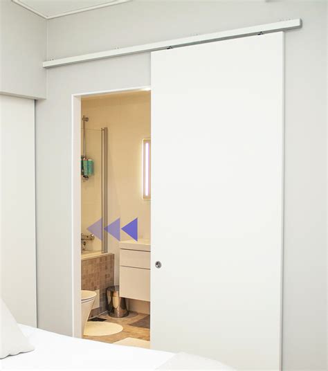 Sliding Door System For Interior Doors With Built In Soft Close