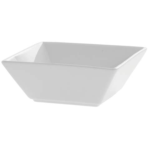 Front Of The House® Kyoto Square Bright White Porcelain Bowl 5 1 2 Sq