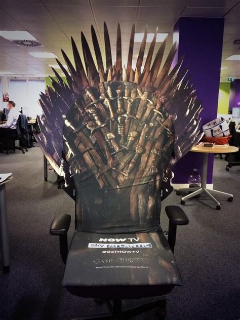 Adirondack chair as a base. Extremely Rare Game of Thrones: Iron Throne Office Chair ...