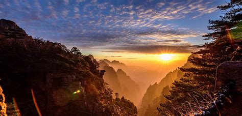 Mount Huangshan Sunset Guide Time And Sites 2024