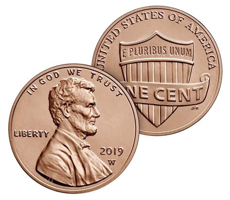 2019 W Lincoln Penny Cent Uncirculated Us Mint At Amazons Collectible