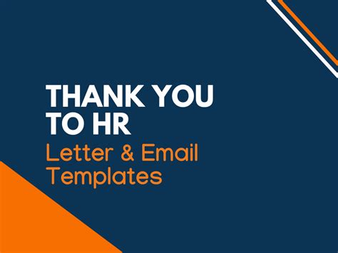 Thank You To Hr 8 Letter And Email Templates Writolaycom