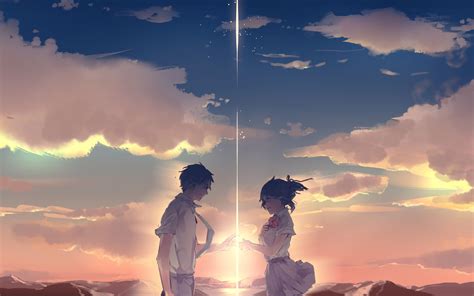 Your Name Wallpaper Live Kimi No Na Wa 4k Wallpaper Posted By Ethan
