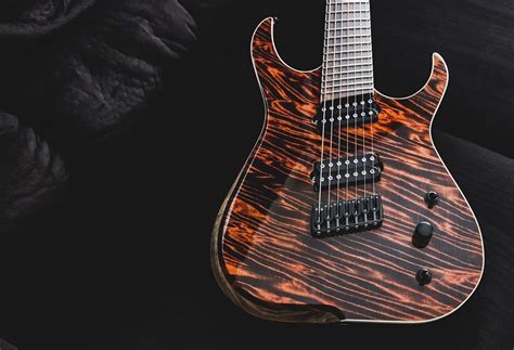 Skervesen Custom Guitars On Instagram “one Piece Quilted Redwood