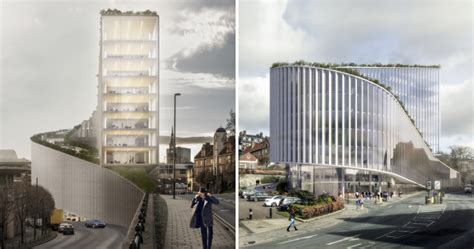 Bjarke Ingels Group Plans No 1 Quayside Office Building For Newcastle