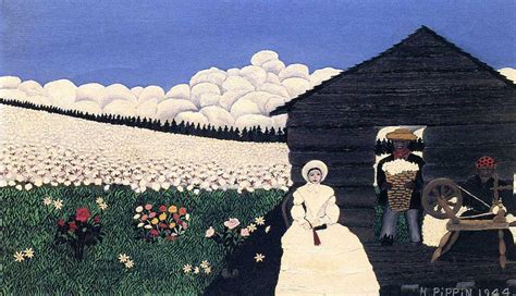 Cabin In The Cotton Iv By Horace Pippin Horace Pippin Naive Art Writing Art