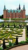 El jardín barroco del Castillo de Frederiksborg, Dinamarca ...