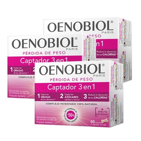 Oenobiol Captador 3em1 3x60 Cápsulas Pharma Scalabis