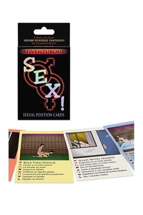 Adventurous Sex Card Game Erosart