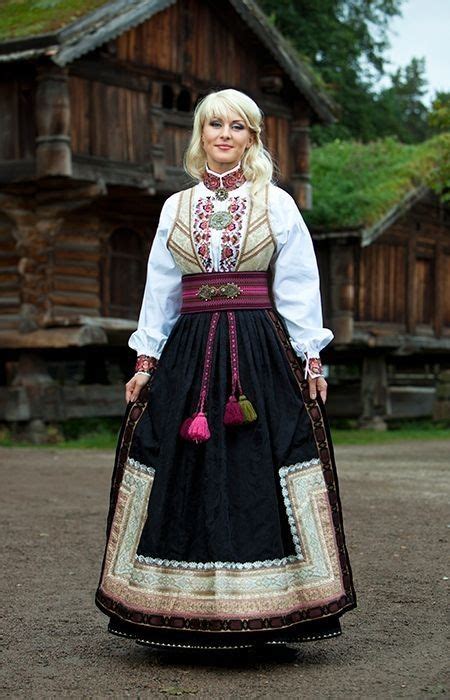 Traditional Norwegian Dress Norwegian Dress Scandinavian Dress