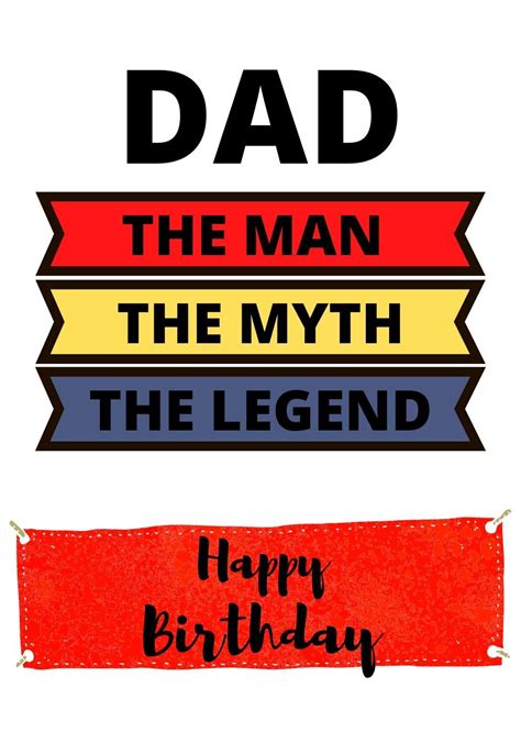 33 Awesome Printable Birthday Cards For Dads Free — Printbirthdaycards