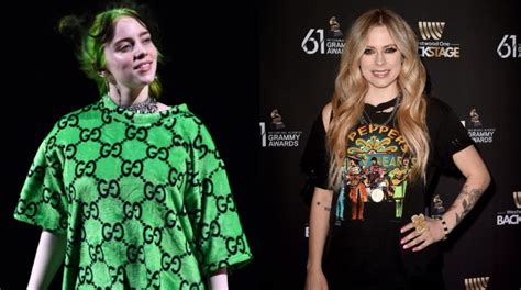 Billie Eilish Meets Idol Avril Lavigne Thanks Singer For Making Her
