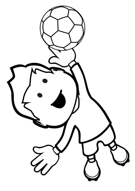 Football 5 Coloriages Sports Football