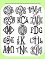 Monogram Sample Fonts Styles | Free monogram fonts, Monogram fonts ...