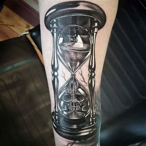 60 Hourglass Tattoo Designs For Men Passage Of Time