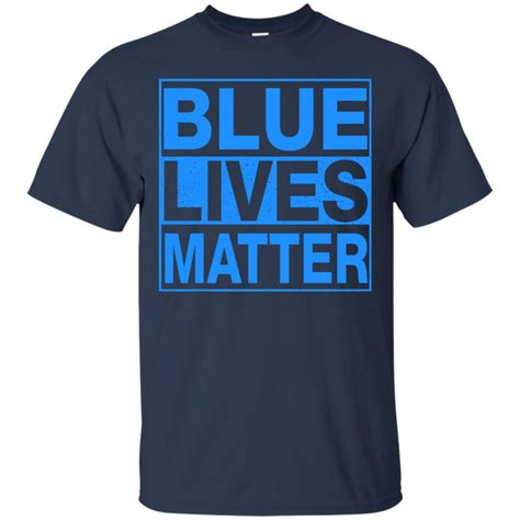 Blue Lives Matter Shirt Sweater Tank Ifrogtees