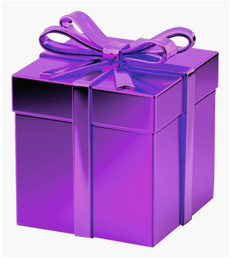 Clip Art Collection Of Free Present Purple Gift Box Png Transparent Png Kindpng