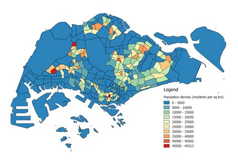 The proportions of each race in singapore's citizen population have remained stable (chart 1). geodata-musing: The densest places in Singapore cont'd