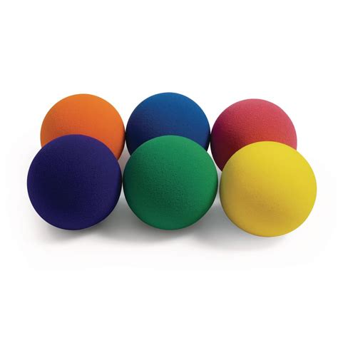 Jumbo Soft Foam Balls Set Of 6