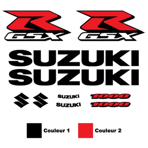 Suzuki Gsx R 1000 Stickers Kit