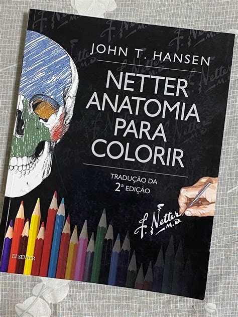 Livro Netter Anatomia Para Colorir Livro Usado 64018594 Enjoei