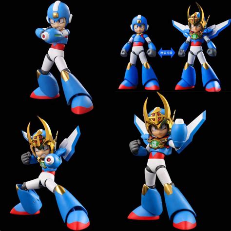 4 Inch Nel Mega Man 30th Anniversary X Sentinel 10th Anniversary
