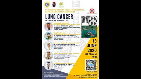 Webinar Lung Cancer In Surgical Perpective Youtube