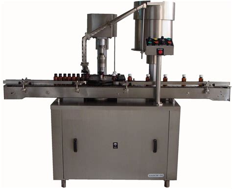 Filling Capping Labeling Machines Automatic Single Head Capping Machine