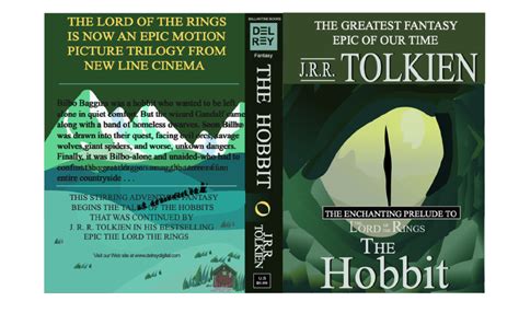 The Hobbit Book Cover Redo On Behance