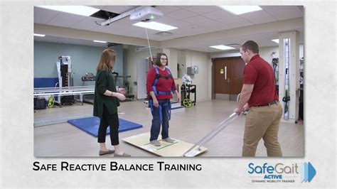 Reactive Balance Training With Safegait Active Youtube