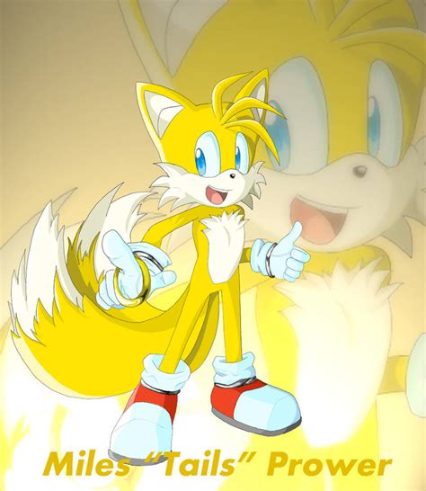 Miles Tails Prower By Deannart On Deviantart