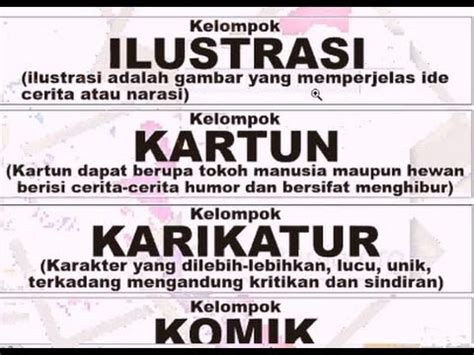 Paling Keren 30 Contoh Gambar Ilustrasi Kartun Dan Penjelasannya