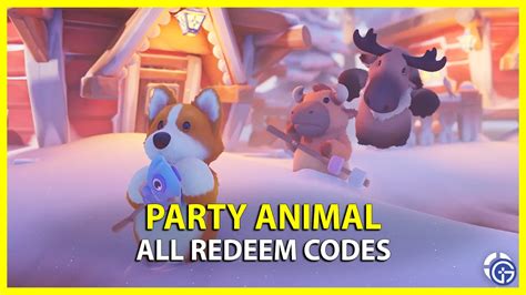 Party Animals Codes List March 2024 Gamer Tweak