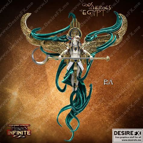 Desire Fx 3d Models Heroes Infinite Gods And Heroes Of Egypt Ra 3d