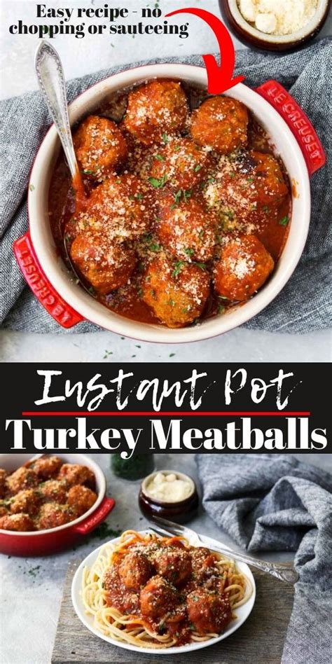 Turn your instant pot to the saute setting on the middle heat option. Easy Instant Pot Turkey Meatballs | Recipe | Easy instant ...