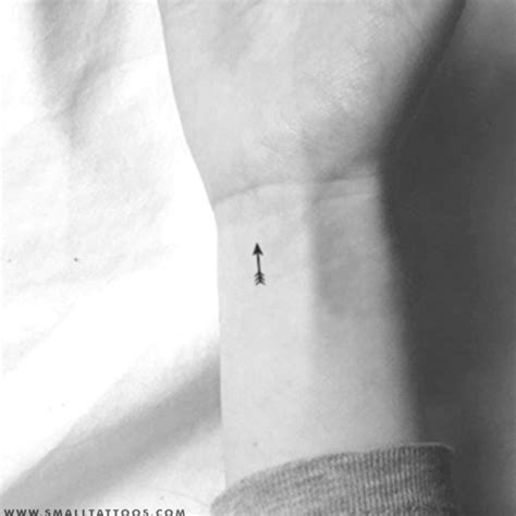 Tiny Arrow Temporary Tattoo Set Of 4 Arrow Tattoos For Women Small