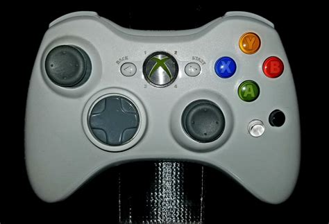Custom Xbox 360 Controller W Functioning Black And White Buttons For