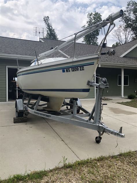 Catalina 18 2002 Necedah Wisconsin Sailboat For Sale From Sailing