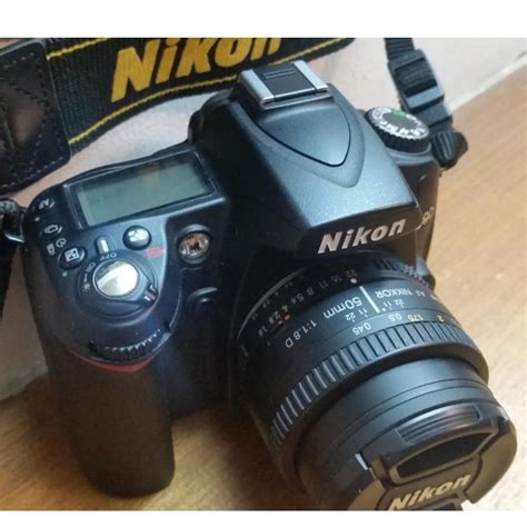 Nikon D90 Nikkor Af 50mm F1 8 And Full Accessories Photography Cameras On Carousell