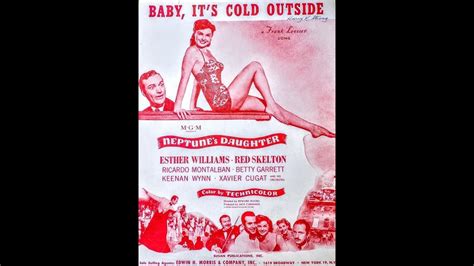 Baby It S Cold Outside Margaret Whiting Johnny Mercer YouTube