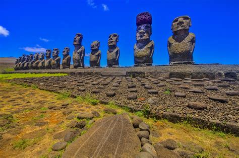 Rapa Nui Easter Island Chile Stones Hd Wallpaper Rare Gallery