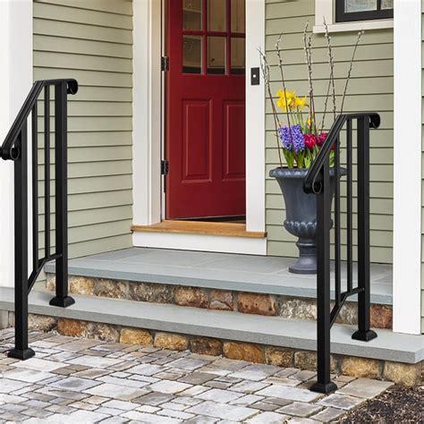 Iron Stair Railings Outdoor Exterior Wrought Iron Stair Railings